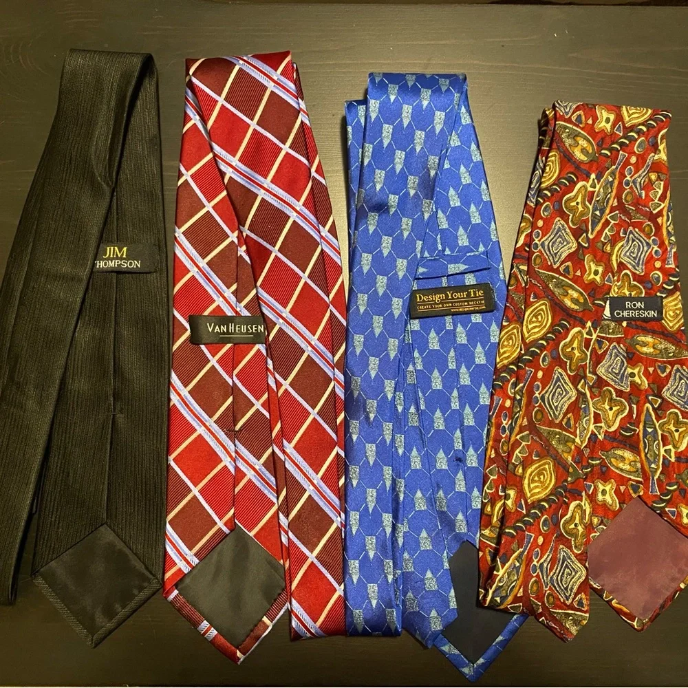 100% Silk Ties